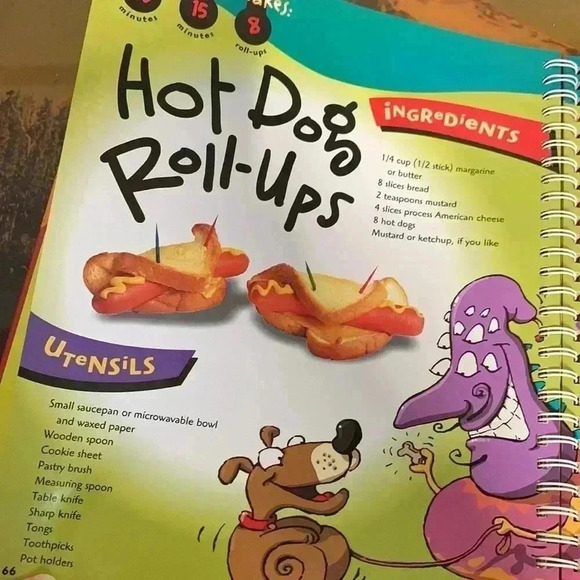 Vintage Betty Crocker’s Kids Cook! Children Teens Recipes Cookbook 1999 90s - Picture 9 of 14